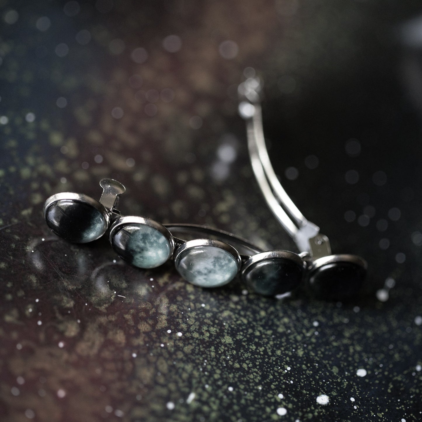 Moon Phase Hair Clip Barrette - Mixed Goods