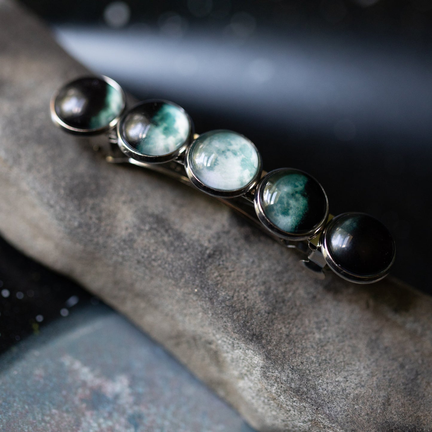 Moon Phase Hair Clip Barrette - Mixed Goods
