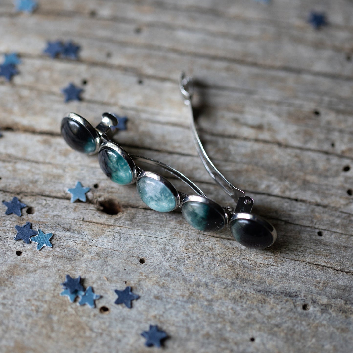 Moon Phase Hair Clip Barrette - Mixed Goods