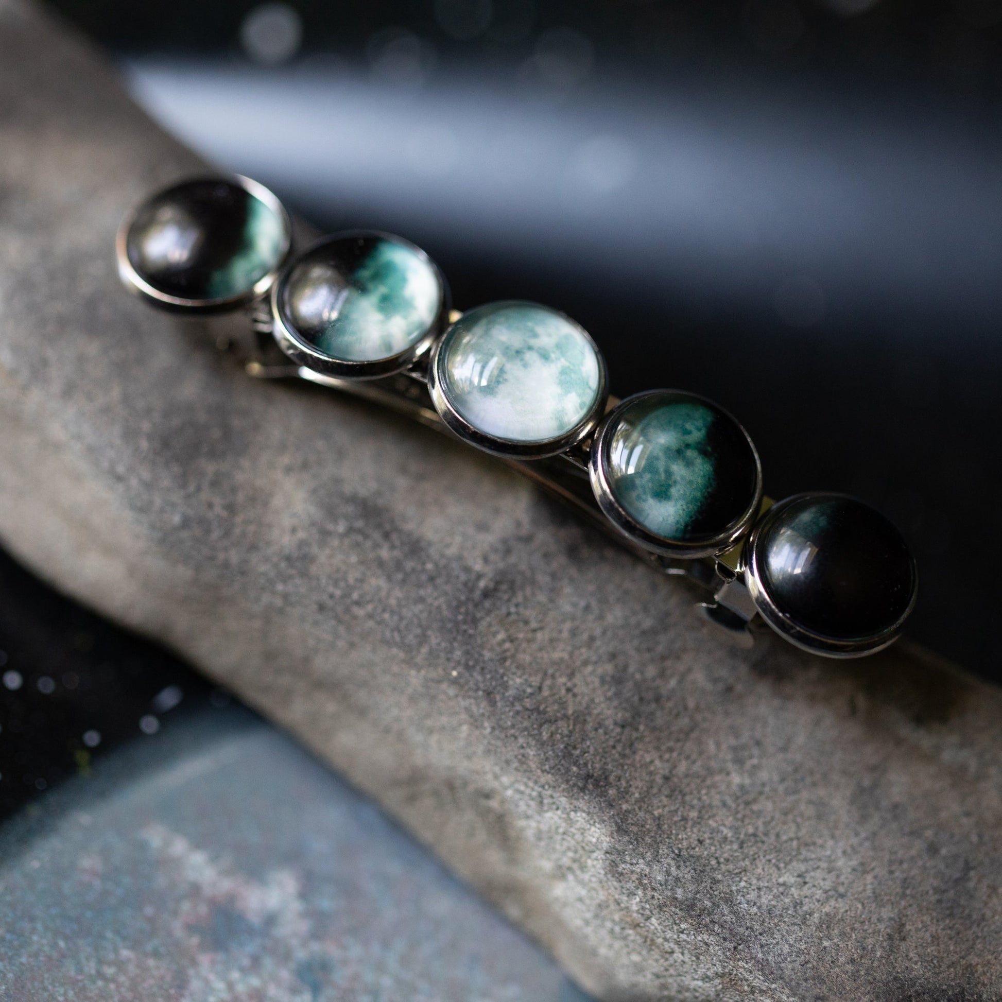 Moon Phase Hair Clip Barrette - Mixed Goods